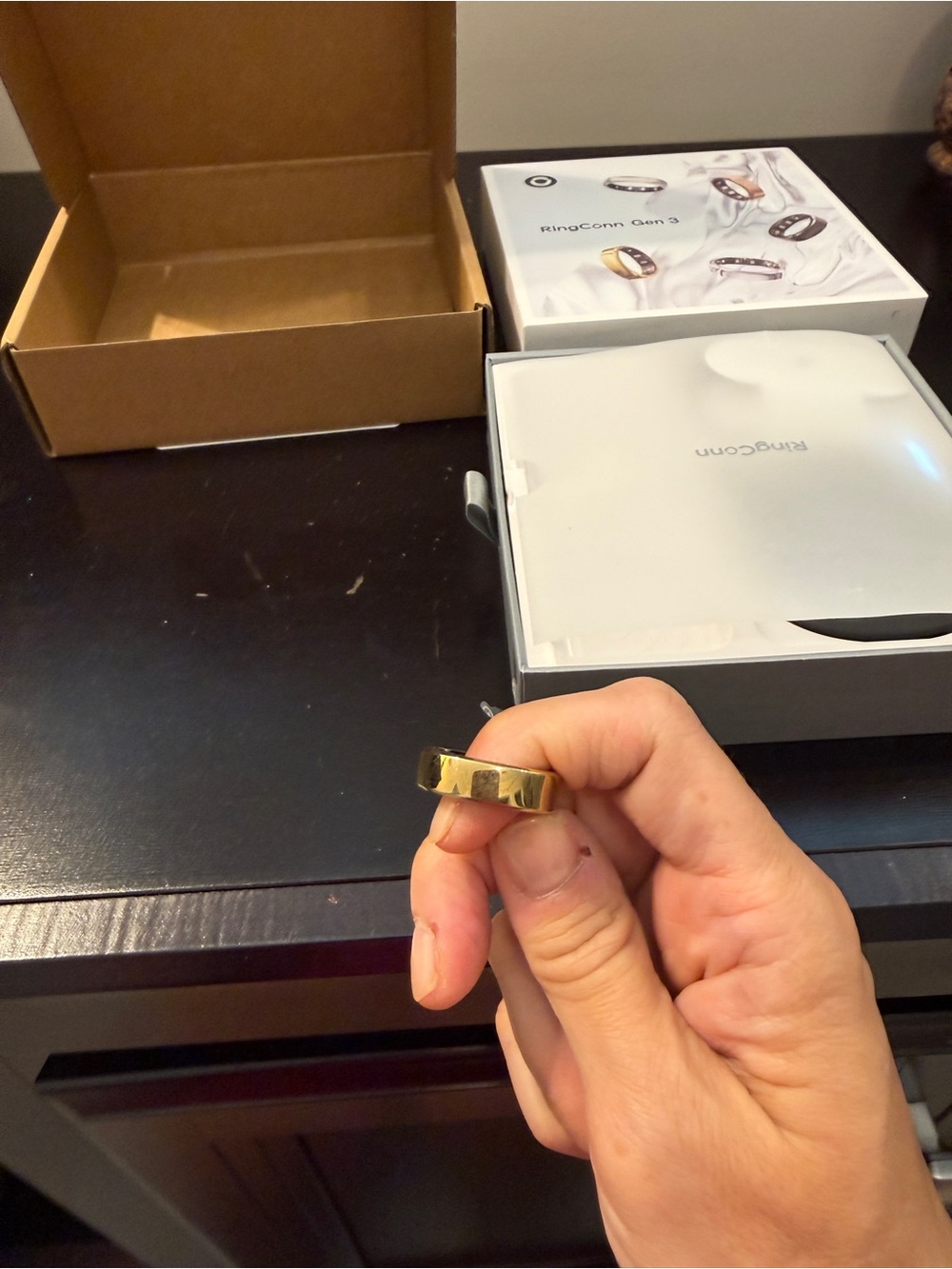 RingConn Gen 3 Gold size 9